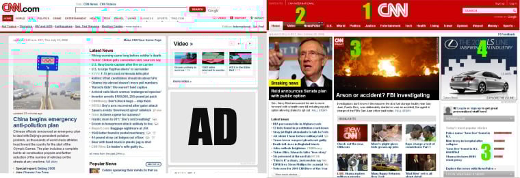 CNN.com redesign