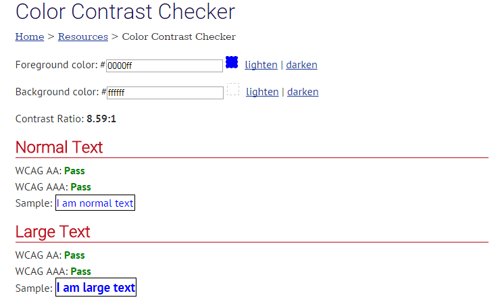 Tools for Designing for Web Accessibility