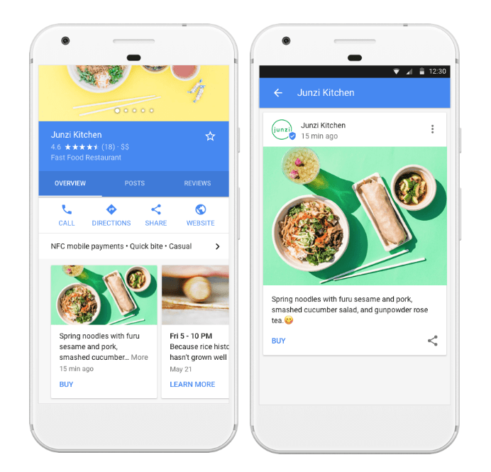 Google Posts and Local Search