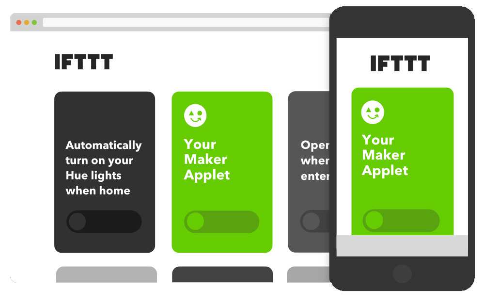 IFTTT Applets for Makers